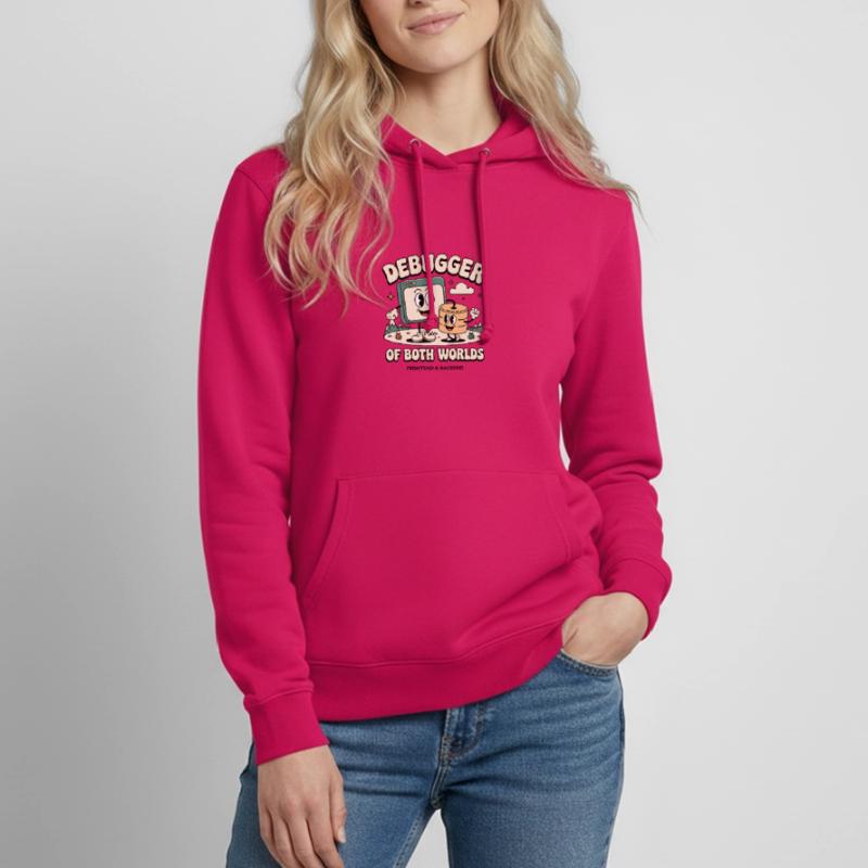 Debugger beider Welten | Debugging Dev Frauen Hoodie