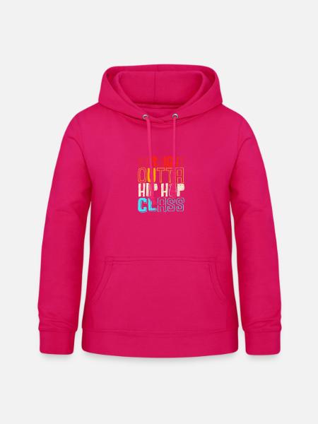 Breakdance - Frauen Hoodie - dunkles Pink