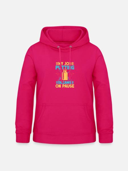 Anesthesiologist Dreams On Pause Anesthesia - Frauen Hoodie - dunkles Pink