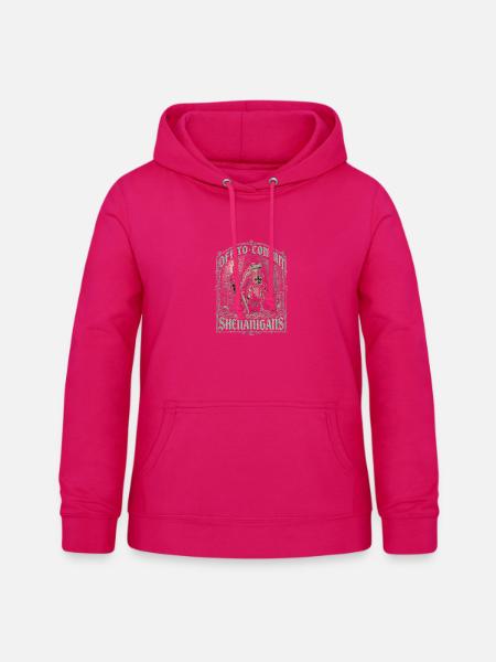 Froschritter im Burgdungeon - Frauen Hoodie - dunkles Pink