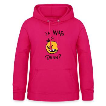 Schlechte Laune - Frauen Hoodie - dunkles Pink - Vorne - AI Model Female 172 light (172cm)