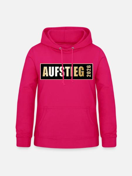 Aufsteiger 2026 Aufstieg - Frauen Hoodie - dunkles Pink