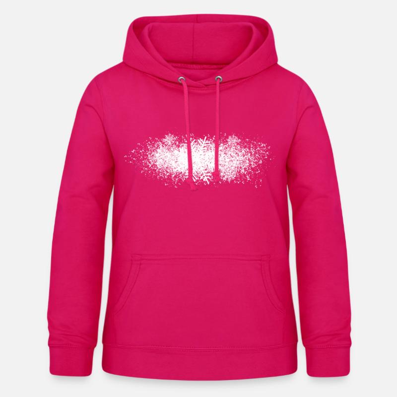 snow - Women's Hoodie - dark pink