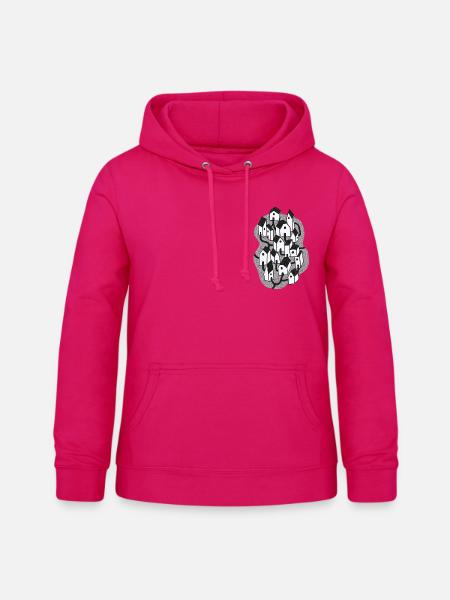 Home Sweet Home 2 - Frauen Hoodie - dunkles Pink