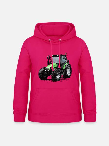Agrotron 100 - Frauen Hoodie - dunkles Pink