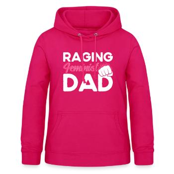 Autonomisation de l’égalité des sexes F - Sweat à capuche Femme - rubis - Devant - AI Model Female 172 light (172cm)