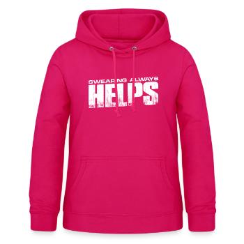 Jurer aide toujours 15 - Sweat à capuche Femme - rubis - Devant - AI Model Female 172 light (172cm)