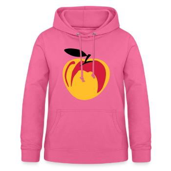 Pfirsich - Frauen Hoodie - Pink - Vorne - AI Model Female 172 light (172cm)