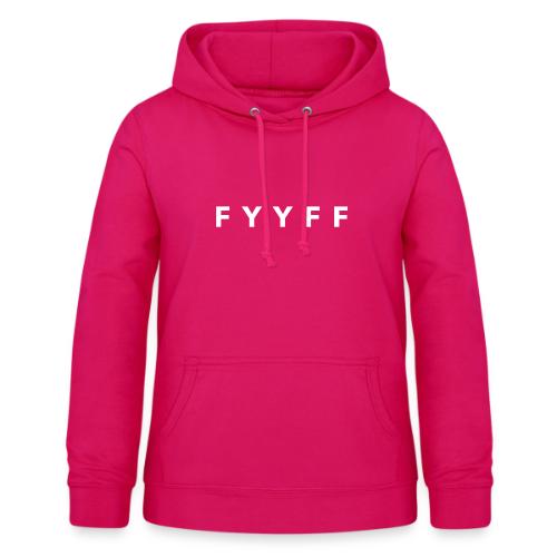 FYYFF Code White - Bluza damska z kapturem