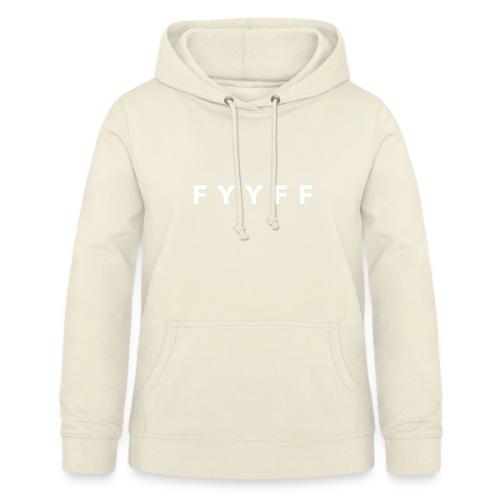 FYYFF Code White - Bluza damska z kapturem
