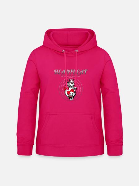 HEARTBEAT - Echos of Reason - Frauen Hoodie - dunkles Pink