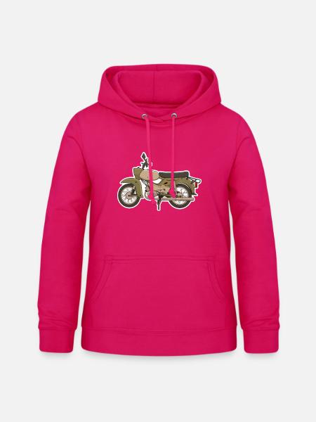 Simson Habicht - Frauen Hoodie - dunkles Pink