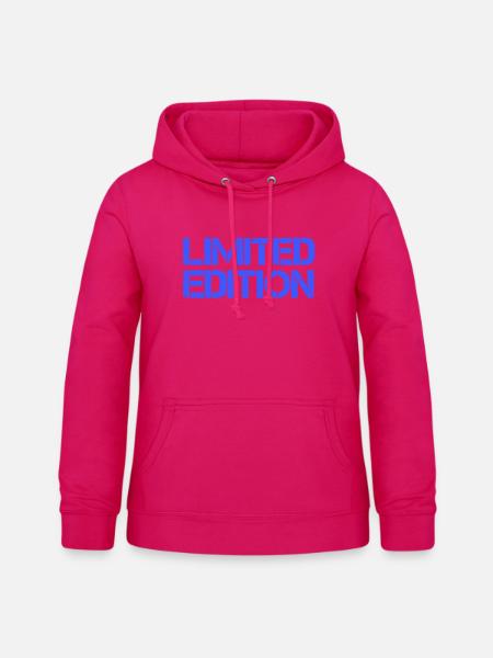 limited_edition - Frauen Hoodie - dunkles Pink