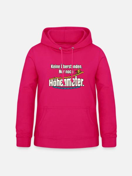 Rentner Fahrrad Ruhestand Spruch - Frauen Hoodie - dunkles Pink