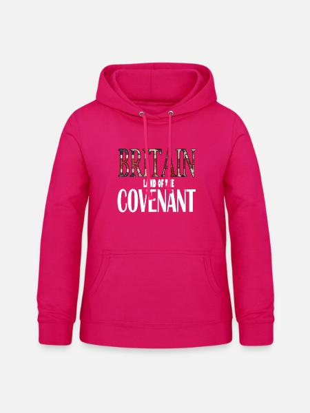 Convenant White - Frauen Hoodie - dunkles Pink