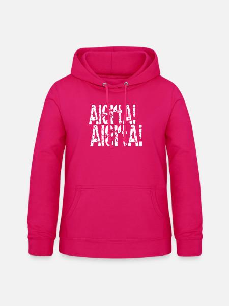 Alerta Alerta Antifaschista - Frauen Hoodie - dunkles Pink