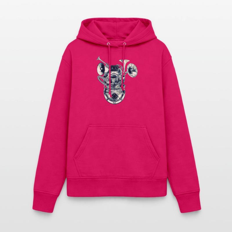 Monkey orkester Dame hoodie