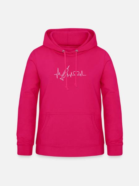 Phlebotomist Tech Technician - Frauen Hoodie - dunkles Pink