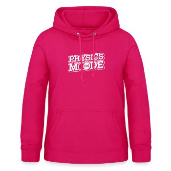 Physicien physicien - Sweat à capuche Femme - rubis - Devant - AI Model Female 172 light (172cm)