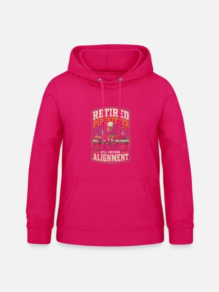 Rohrleger Rohrleitungsbauer - Frauen Hoodie - dunkles Pink