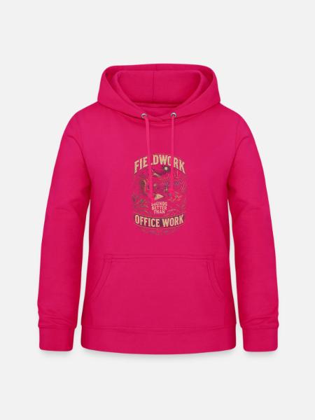 Herpetologie Herpetologe - Frauen Hoodie - dunkles Pink