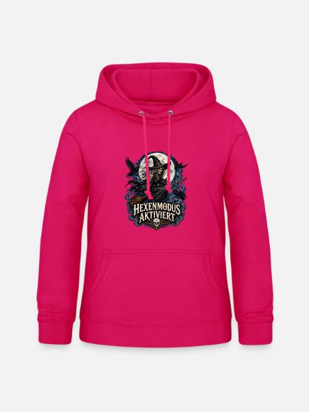 Hexenmodus Aktiviert - Frauen Hoodie - dunkles Pink