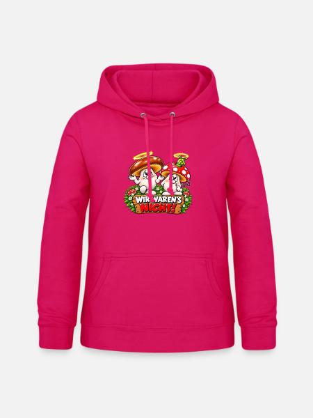 1000206352 - Frauen Hoodie - dunkles Pink