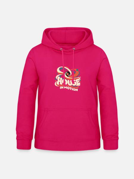 House In Motion Vinyl - Frauen Hoodie - dunkles Pink