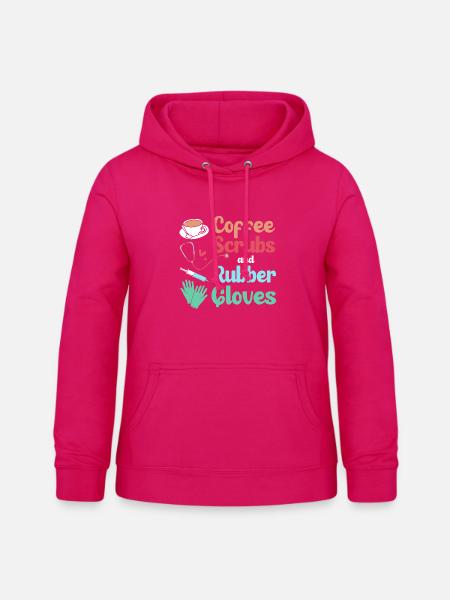 MFA Medizin Mediziner Kaffee - Frauen Hoodie - dunkles Pink
