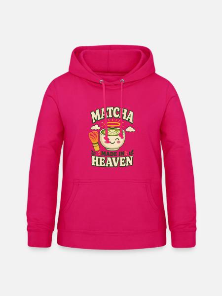 Matcha Made in Heaven - Frauen Hoodie - dunkles Pink