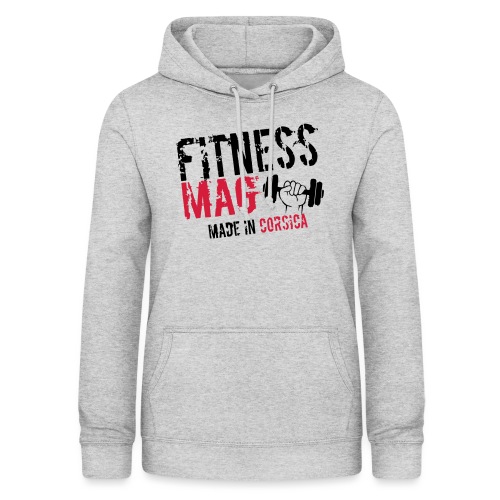 Fitness Mag made in corsica 100% Polyester - Sweat à capuche Femme