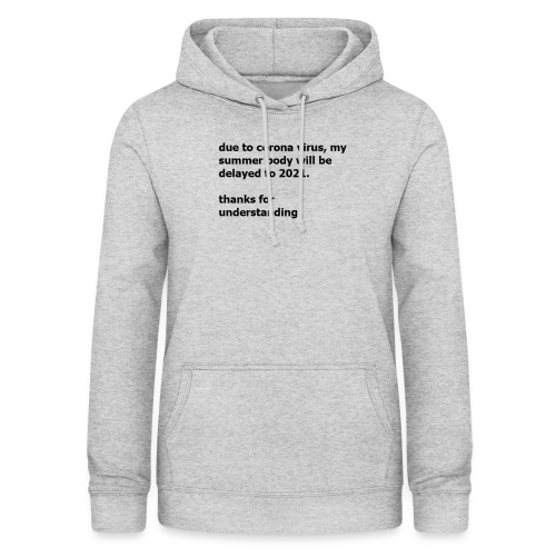 corona virus - Vrouwen hoodie