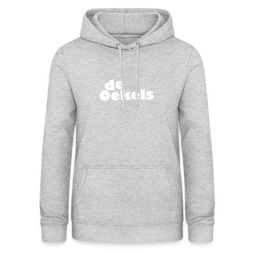 DeOekels t-shirt Logo wit - Vrouwen hoodie