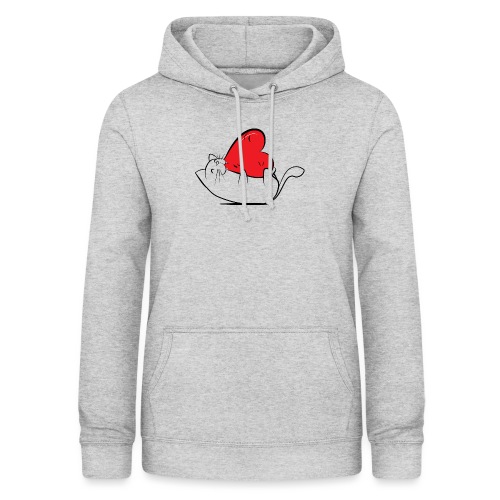 Cat Love - Vrouwen hoodie