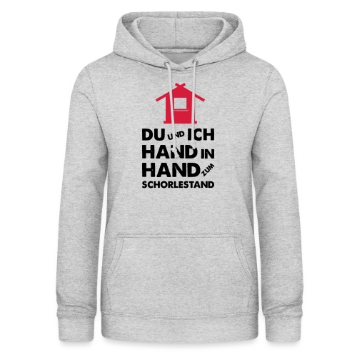 Hand in Hand zum Schorlestand / Gruppenshirt - Frauen Hoodie