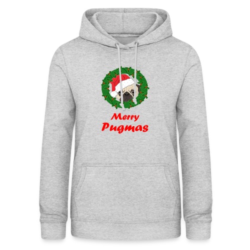 Merry Pugmas - Vrouwen hoodie