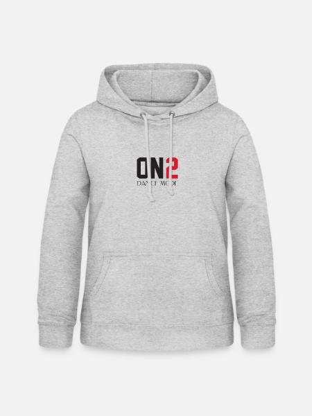 Dance Mode - Frauen Hoodie - Hellgrau meliert