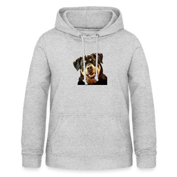 Rottweiler - Women's Hoodie - light heather grey - Front - AI Model Female 172 light (172cm)