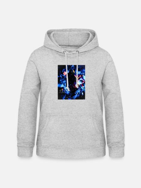 Solo Leveling - Frauen Hoodie - Hellgrau meliert