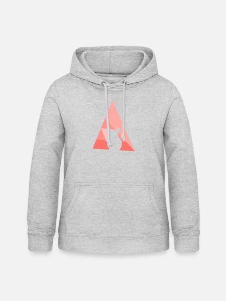 Chinchilla Chinchilla Hamster - Frauen Hoodie - Hellgrau meliert