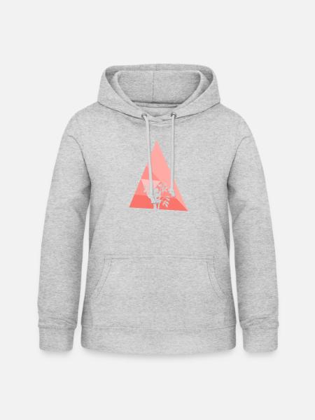 Rest Schlafen Faultier - Frauen Hoodie - Hellgrau meliert