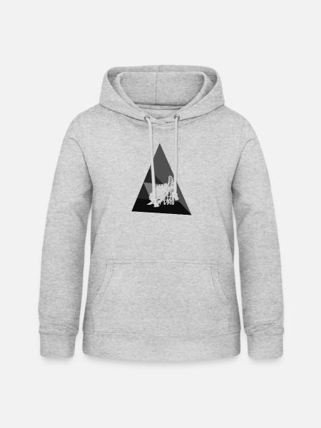 Rummel rollercoaster Riesenrad - Frauen Hoodie - Hellgrau meliert