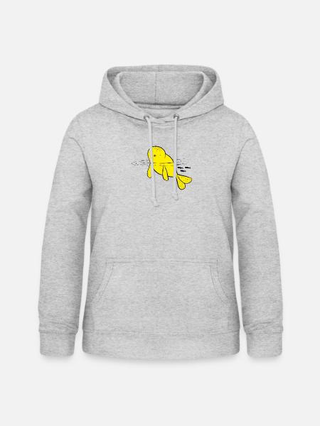 Seal - Women's Hoodie - light heather grey