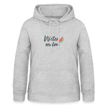 watermelon 1 - Frauen Hoodie - Hellgrau meliert - Vorne - AI Model Female 172 light (172cm)