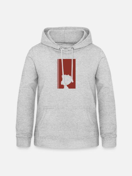 Groove Funky - Frauen Hoodie - Hellgrau meliert