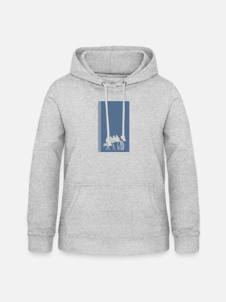 Riesenrad Festzelt - Frauen Hoodie - Hellgrau meliert