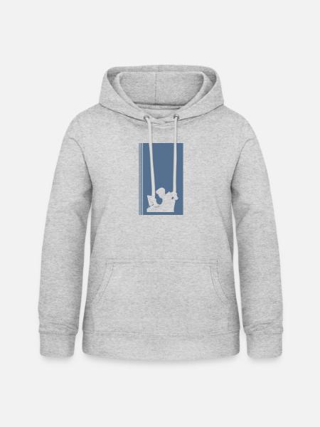 Hacker Cybersecurity Informatiker - Frauen Hoodie - Hellgrau meliert