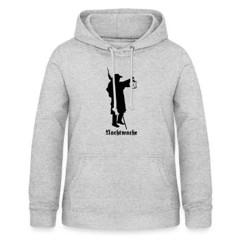 Vigil - Women's Hoodie - light heather grey - Front - AI Model Female 172 light (172cm)