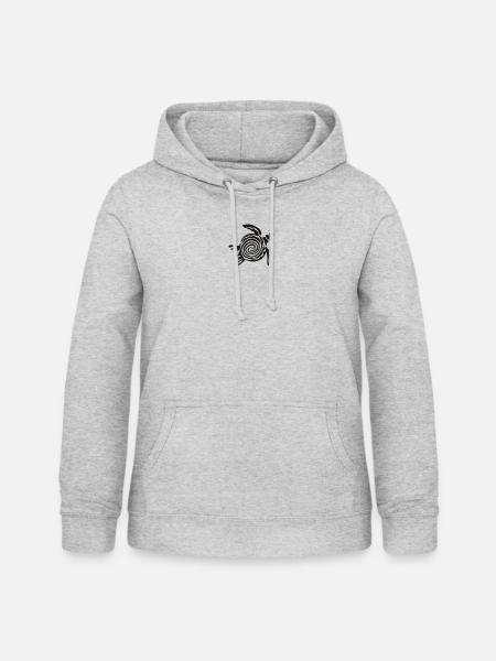 turtle - Women's Hoodie - light heather grey