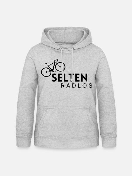 Selten Radlos - Frauen Hoodie - Hellgrau meliert